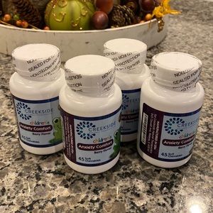 Lot of 4 bottles Creekside Natural Therapeutic Children’s Anxiety Comfort